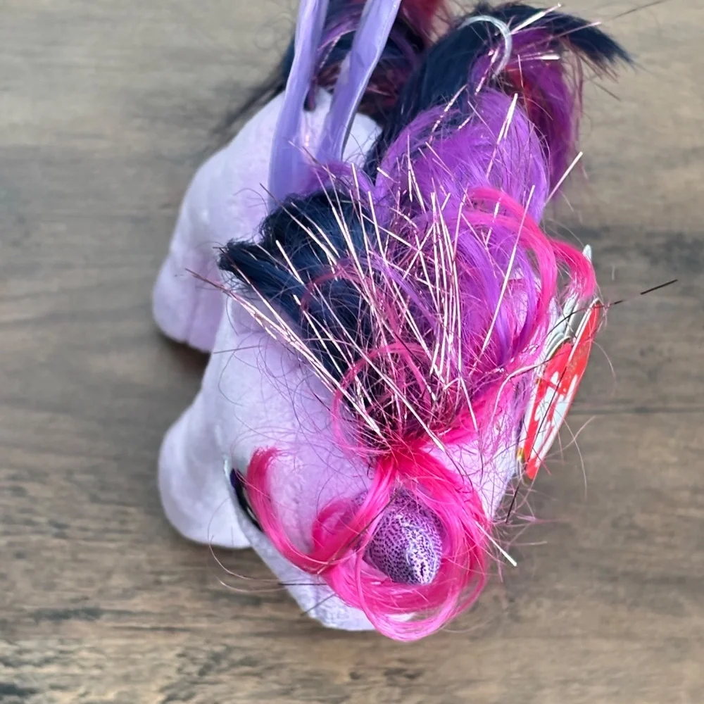 NEW TY Beanie Sparkle My Little Pony Twilight Sparkle Plush Stuffed Toy 2016 NWT